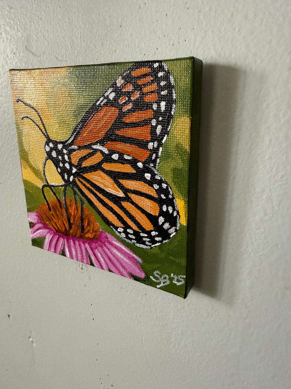 Afternoon Delight | Original 4x4" Acrylic Painting