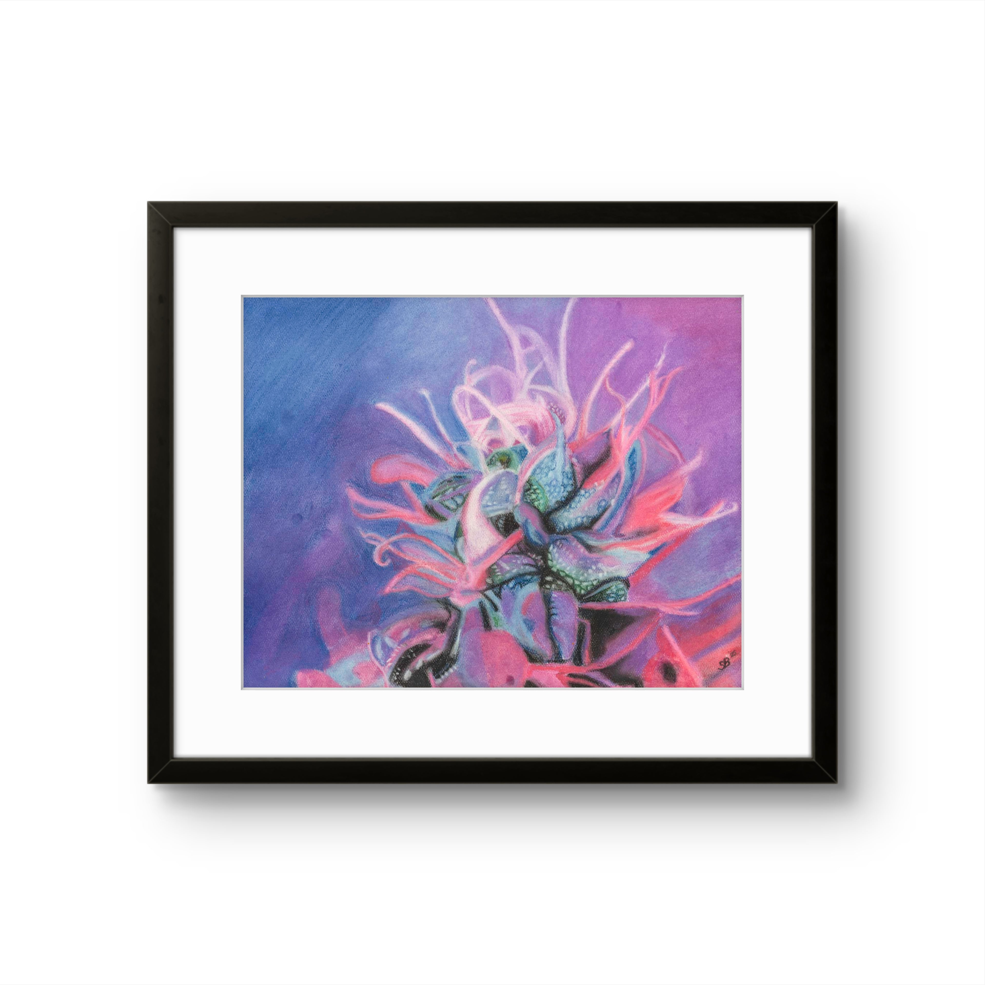 Prismatic Bud | Original 11x14" Soft Pastel Painting