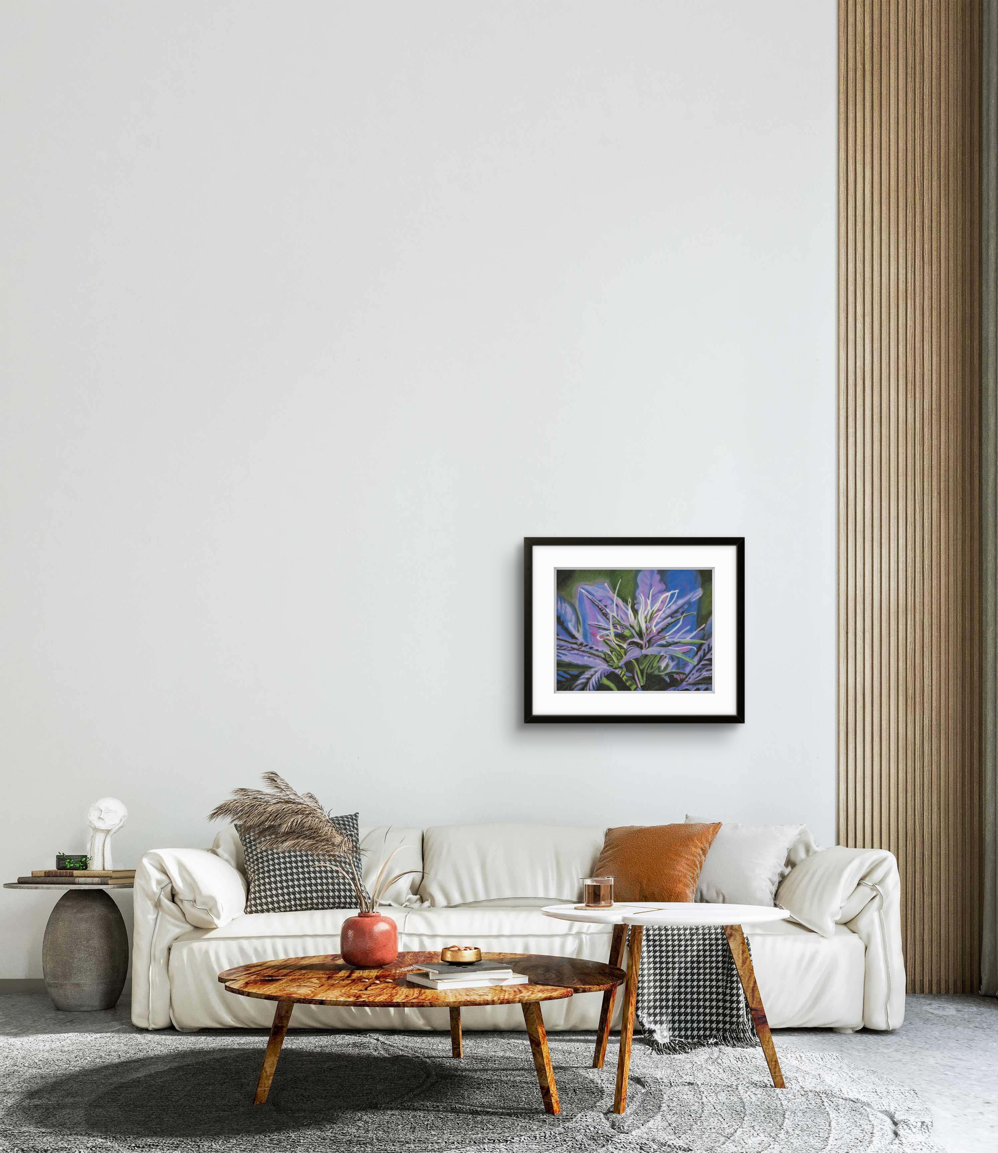 Lavender Kush | Original 11x14" Soft Pastel Painting